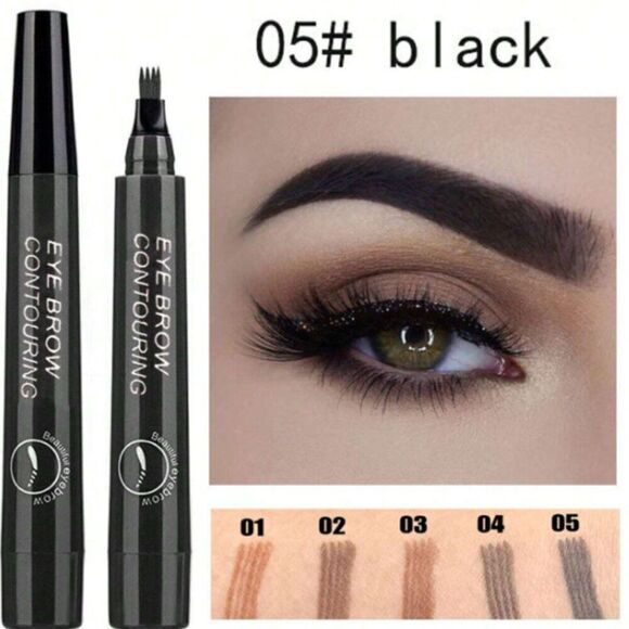 New! Waterproof Liquid Eyebrow Pen with Microblading Tip! - Picture 4 of 4